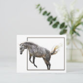 Een vrolijke sprong briefkaart (Staand voorkant)