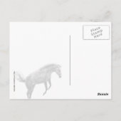 Een vrolijke sprong briefkaart (Achterkant)