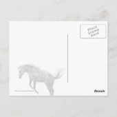 Een vrolijke sprong briefkaart (Achterkant)