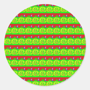 Een vrolijke Sticker