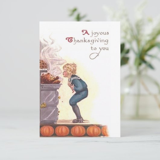 Een vrolijke stijl van de Uitnodiging van de Than (Staand voorkant)