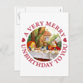 Een vrolijke verjaardag voor jou! feestdagenkaart (Voorkant / Achterkant)