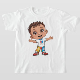 Een vrolijke viering van autisme bewustzijn t-shirt