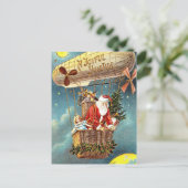 Een vrolijke Yule Tide Briefkaart (Staand voorkant)