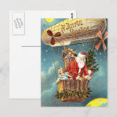 Een vrolijke Yule Tide Briefkaart (Voorkant / Achterkant)