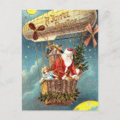 Een vrolijke Yule Tide Briefkaart (Voorkant)