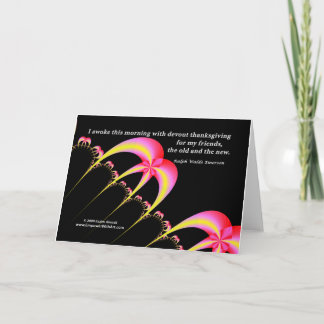 Een vrome Thanksgiving voor mijn vrienden Feestdagen Kaart