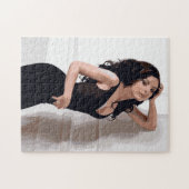 EEN VROUW BETALEN LEGPUZZEL (Horizontaal)