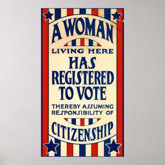 Een vrouw die hier woont Poster (Voorkant)