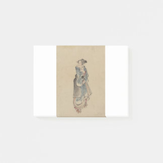 Een vrouw die - Hokusai Katsushika - 1850 Post-it® Notes