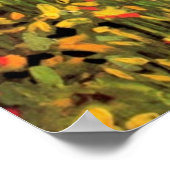 Een vrouw die in een tuin loopt door Vincent van G Poster (Hoek)