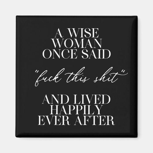 Een vrouw die ooit zei: magneet (Voorkant)