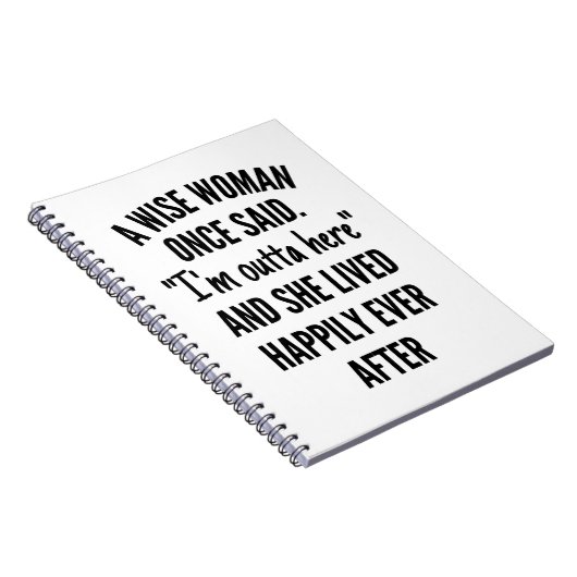 Een vrouw die ooit zei: notitieboek (Rechterzijde)