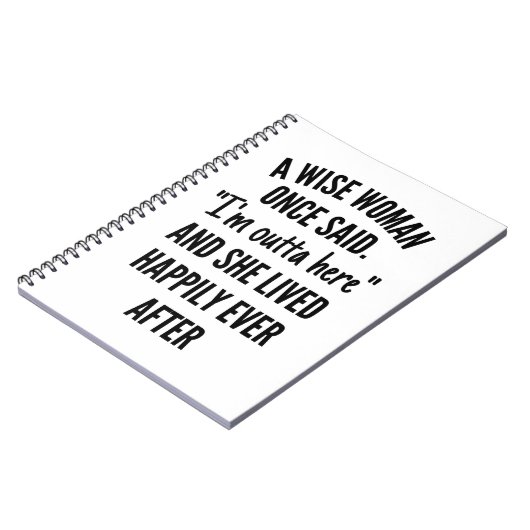 Een vrouw die ooit zei: notitieboek (Linkerzijde)