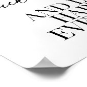 Een vrouw die ooit zei: poster (Hoek)