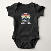 Een vrouw die van Rocks Geology Gift houdt Romper (Voorkant)