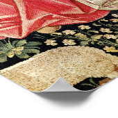 Een vrouw draaien poster (Hoek)