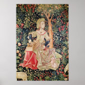 Een vrouw draaien poster (Voorkant)