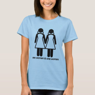 EEN VROUW EN EEN VROUW -.png T-shirt
