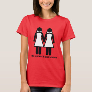 EEN VROUW EN EEN VROUW -.png T-shirt