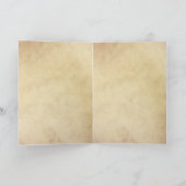 Een vrouw en haar ridder kaart (Binnen)