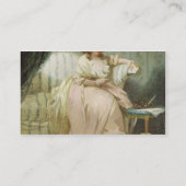 Een vrouw genaamd Anne, de vrouw van de kunstenaar Visitekaartje (Achterkant)