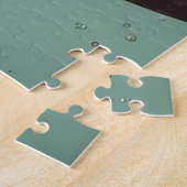 Een vrouw goldfish tv hoofd retro alle gelegenheid legpuzzel (Zijkant)