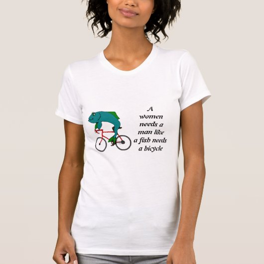 Een vrouw heeft een Man nodig... T-shirt (Voorkant)