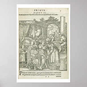 Een vrouw in de Arbeid, illustratie uit hoofdstuk  Poster