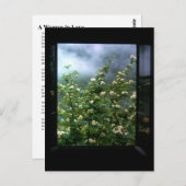 EEN VROUW IN HOOP BRIEFKAART (Voorkant / Achterkant)