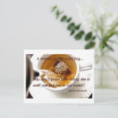 Een vrouw is als... briefkaart (Staand voorkant)