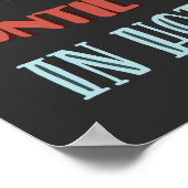 Een vrouw is als een theezak poster (Hoek)