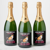 Een vrouw kan niet overleven op wijn alleen maar W Sparkling Wijnetiket (Flessen)