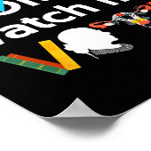 Een vrouw kijkt me zien stemmen 1 poster (Hoek)