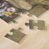 Een vrouw met chrysanten door Edgar Degas Legpuzzel (Zijkant)