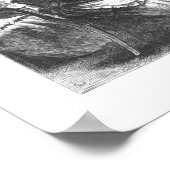 Een vrouw onderhandelt met een fabrieksleider, ass poster (Hoek)