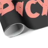 Een vrouw op een fiets cadeaupapier (Rol Hoek)