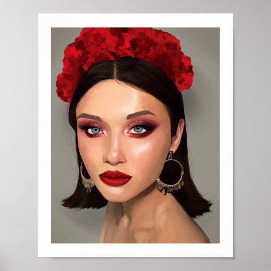 Een vrouw poster (Voorkant)