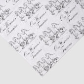 Een vrouw schatten Paardenweefsel papier (Detail)