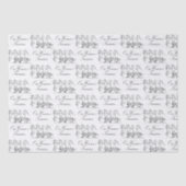 Een vrouw schatten Paardenweefsel papier (Voorkant)