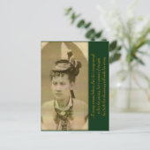 Een vrouw van Sterke Briefkaart (Staand voorkant)