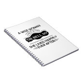 Een vrouw van Wise zei: "Oh hel No Grapny" Notitieboek (Rechterzijde)