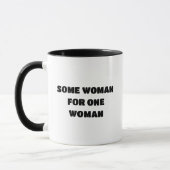 Een vrouw voor een vrouw mok (Links)