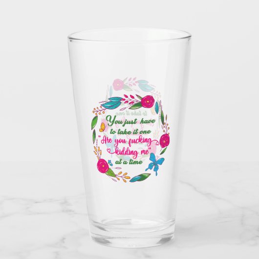 Een vrouw zei eens dat ik hier buiten ben glas (Achterkant)