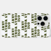 EEN VROUWELIJK LEGER Case-Mate iPhone CASE (Achterkant (horizontaal))