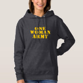 EEN VROUWELIJK LEGER HOODIE (Voorkant)