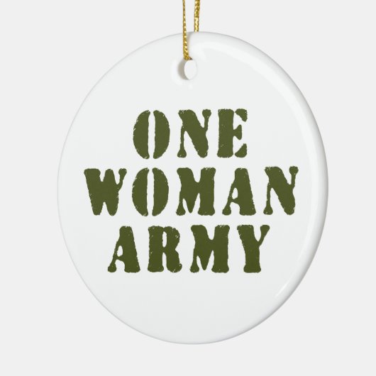 EEN VROUWELIJK LEGER KERAMISCH ORNAMENT (Links)