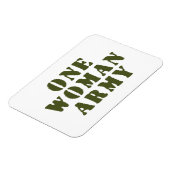 EEN VROUWELIJK LEGER MAGNEET (Linkerzijde)