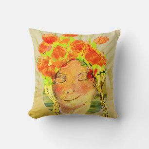 Een vrouwendroom personaliseert positieve aantrekk kussen