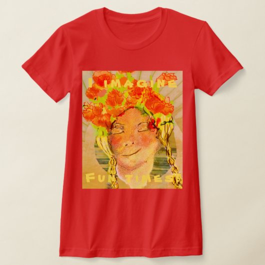 Een vrouwendroom personaliseert positieve aantrekk t-shirt (Laagn)